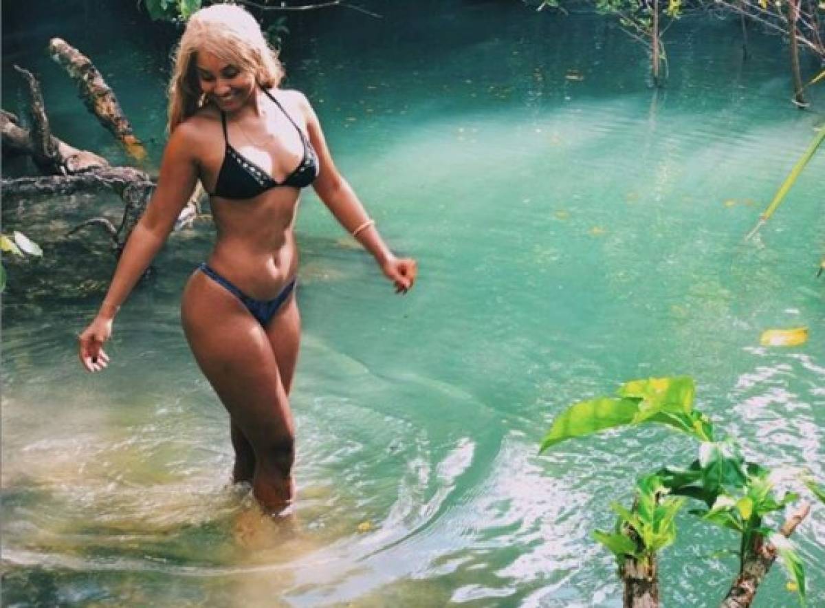 Conocé a Super Dalu, la modelo panameña que se paseó con Alberth Elis en Punta Cana