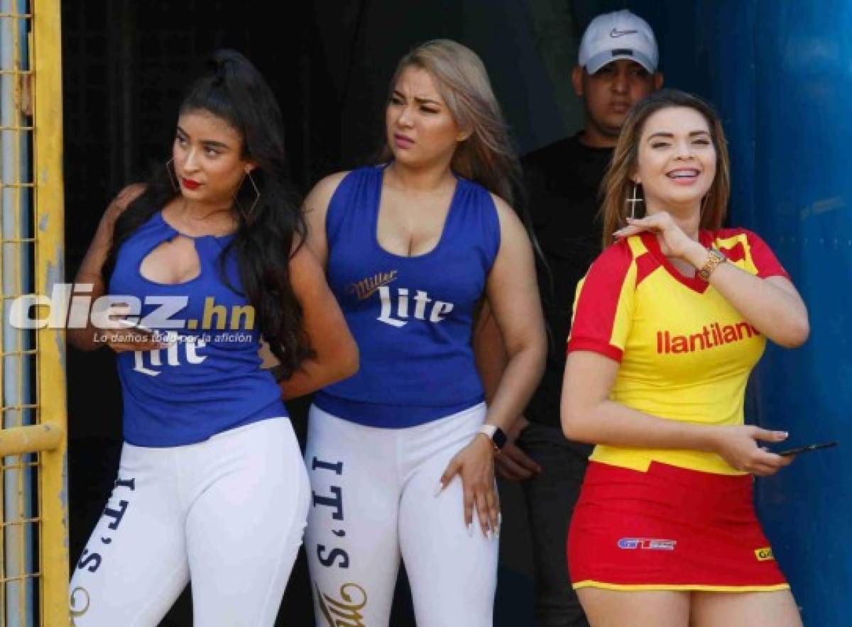 ¡Qué linduras! Las bellas chicas que engalanaron el clásico sampedrano