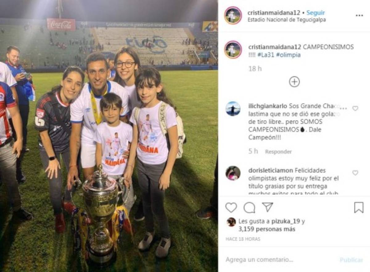 Así fue el festejo de los jugadores del Olimpia tras ganar el título 31