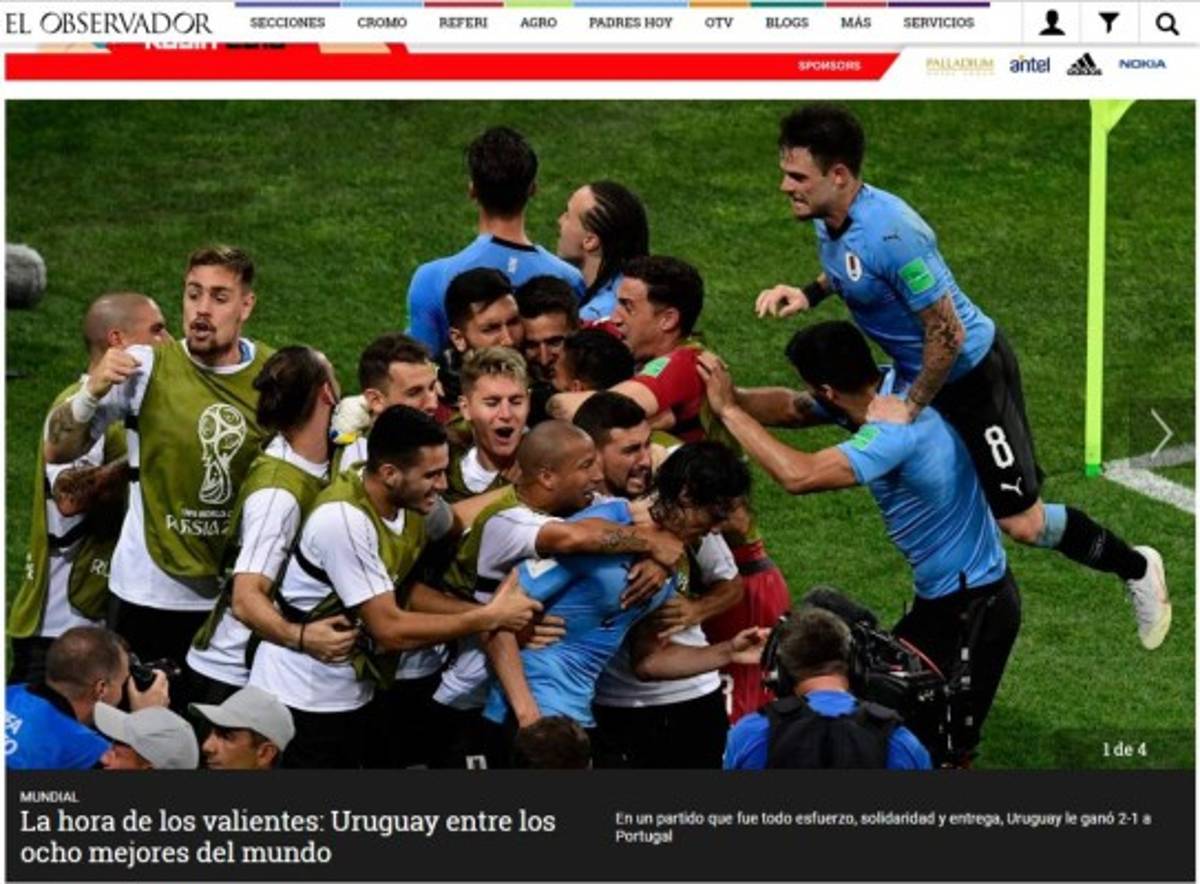 Así reaccionan los medios tras la eliminación de la Portugal de CR7 del Mundial