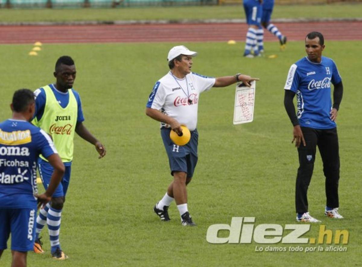 Jorge Luis Pinto comenzó a trabajar en su primer microciclo con la Bicolor