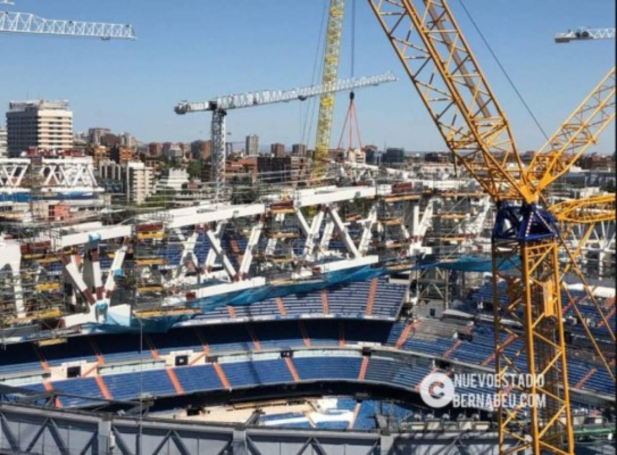 Real Madrid publica nuevas imágenes de la transformación radical del Santiago Bernabéu