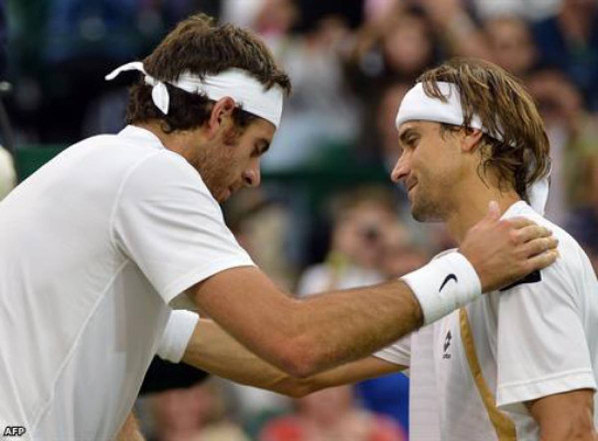Ferrer supera a Del Potro en Wimbledon