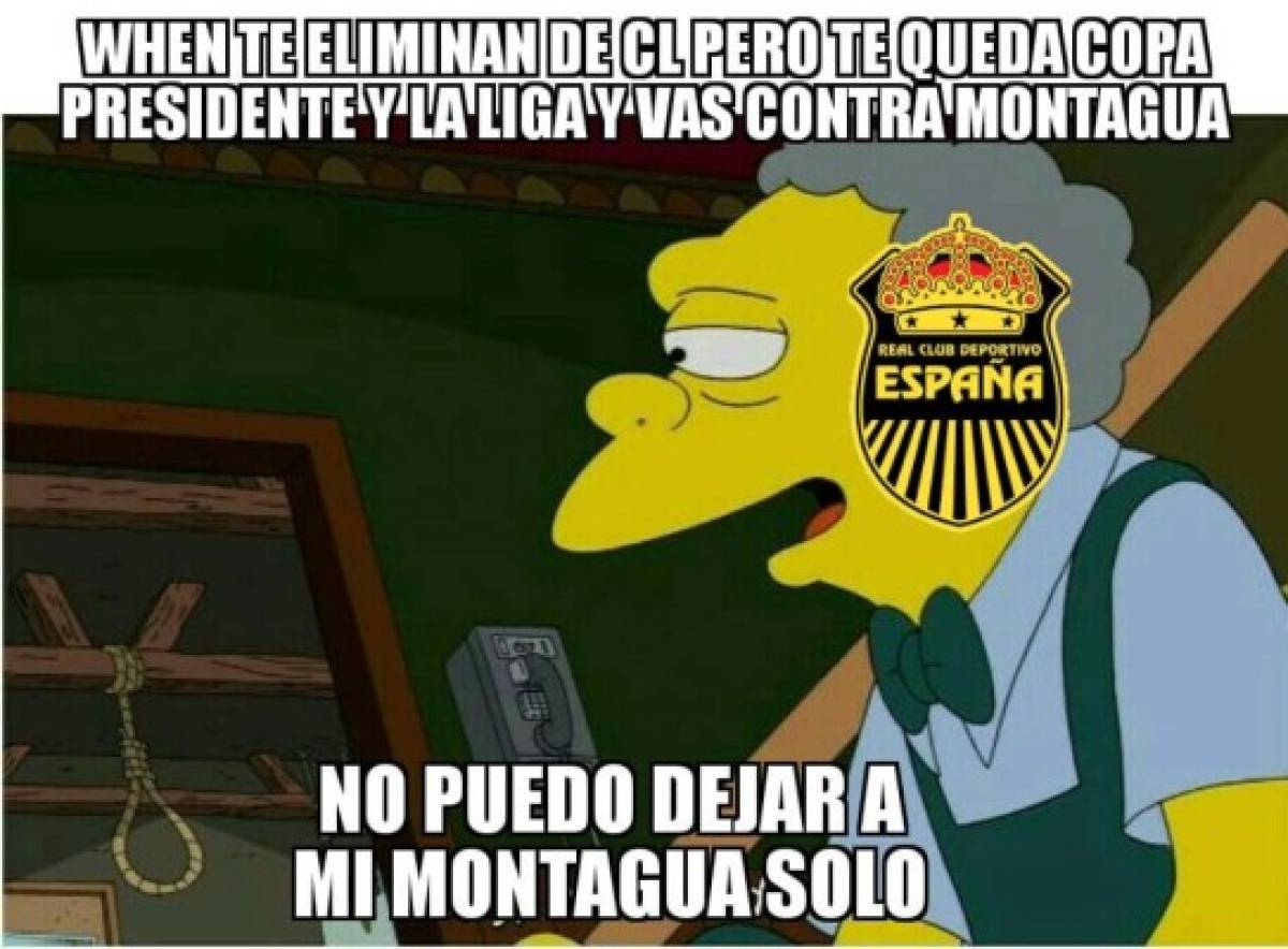 Crueles: Los memes de la eliminación de Real España en la Liga de Concacaf