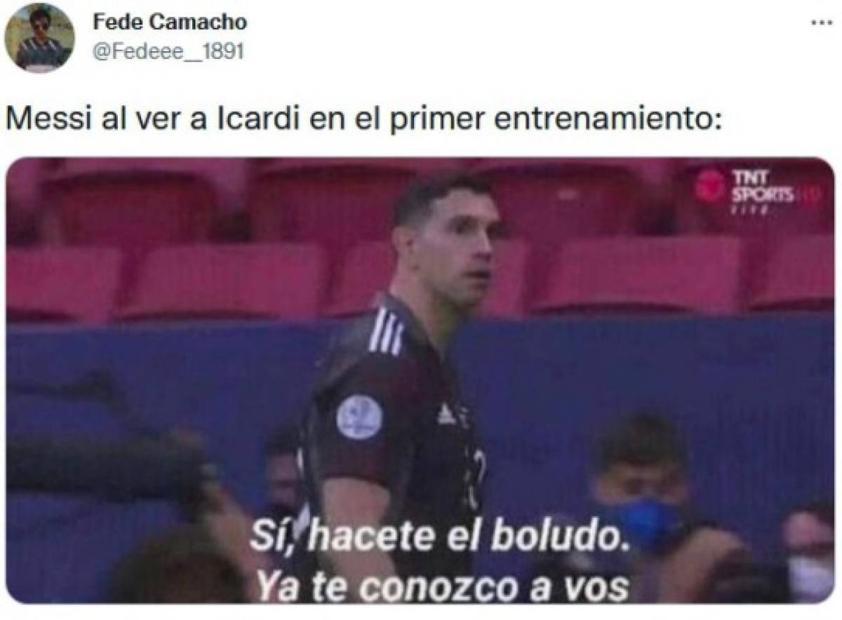 Messi hizo su primer entrenamiento con el PSG y los memes destrozan a Sergio Ramos