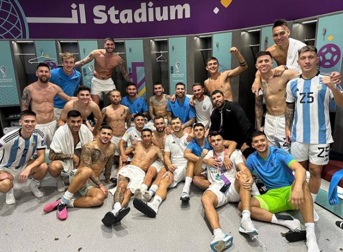 No se lo pueden creer: la reacción de los futbolistas argentinos por jugar la final del Mundial y el mensaje de Di María para Modric