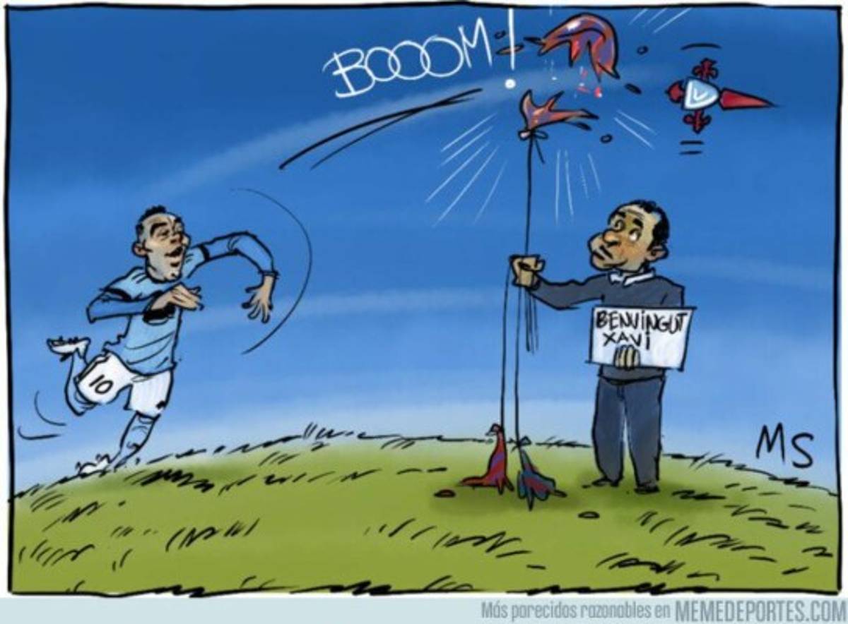 Los jocosos memes que dejó la presentación de Xavi en Barcelona: Salvavidas, enfermería y resurrección