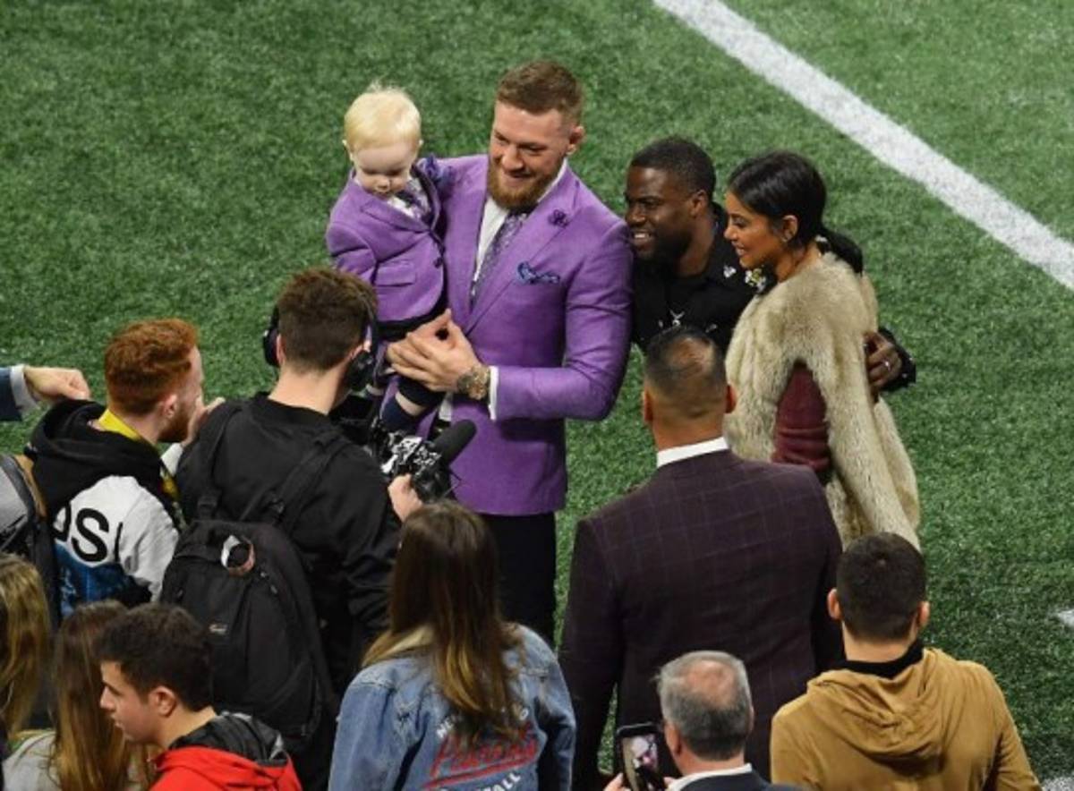Fotos: Conor McGregor se roba el show y futbolista sorprende en el Super Bowl 2019