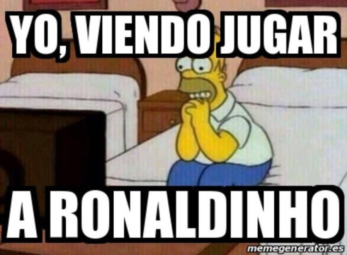 Los mejores memes que dejó el Partido por la Paz de Ronaldinho