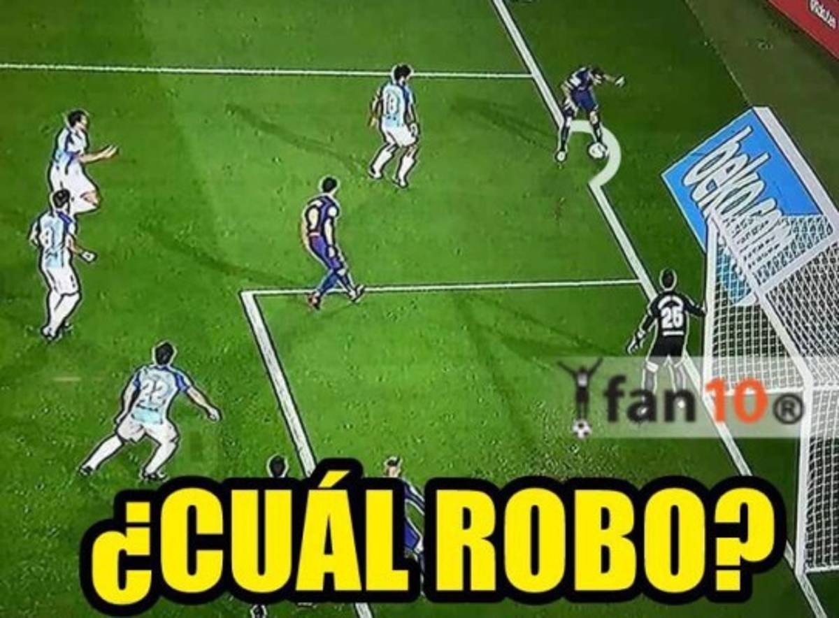 ¡Terribles! Los memes destrozan al Barcelona por un gol ilegal ante el Málaga
