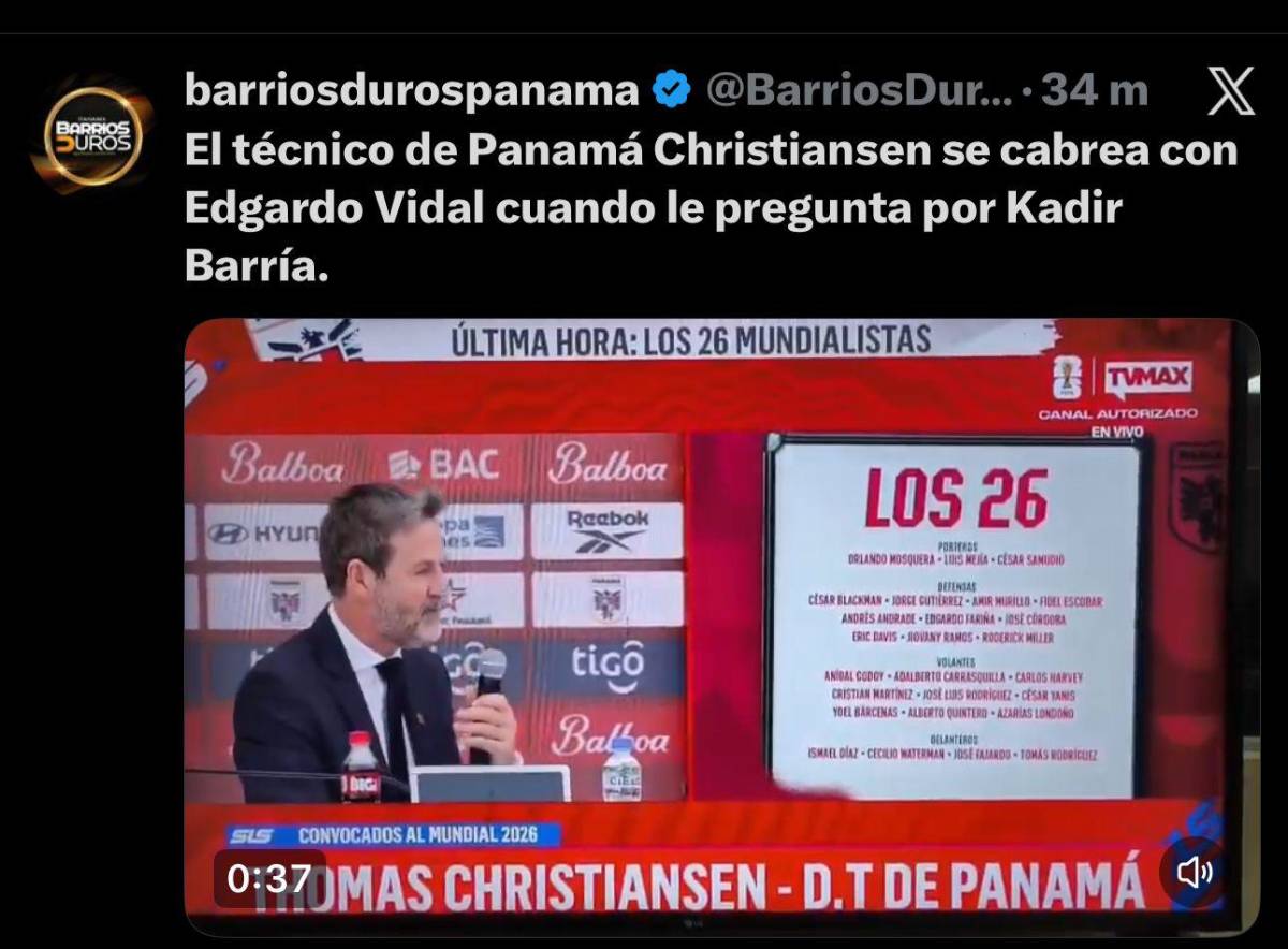 En Panamá explotan contra Christiansen tras lista del Mundial: No lo perdonamos