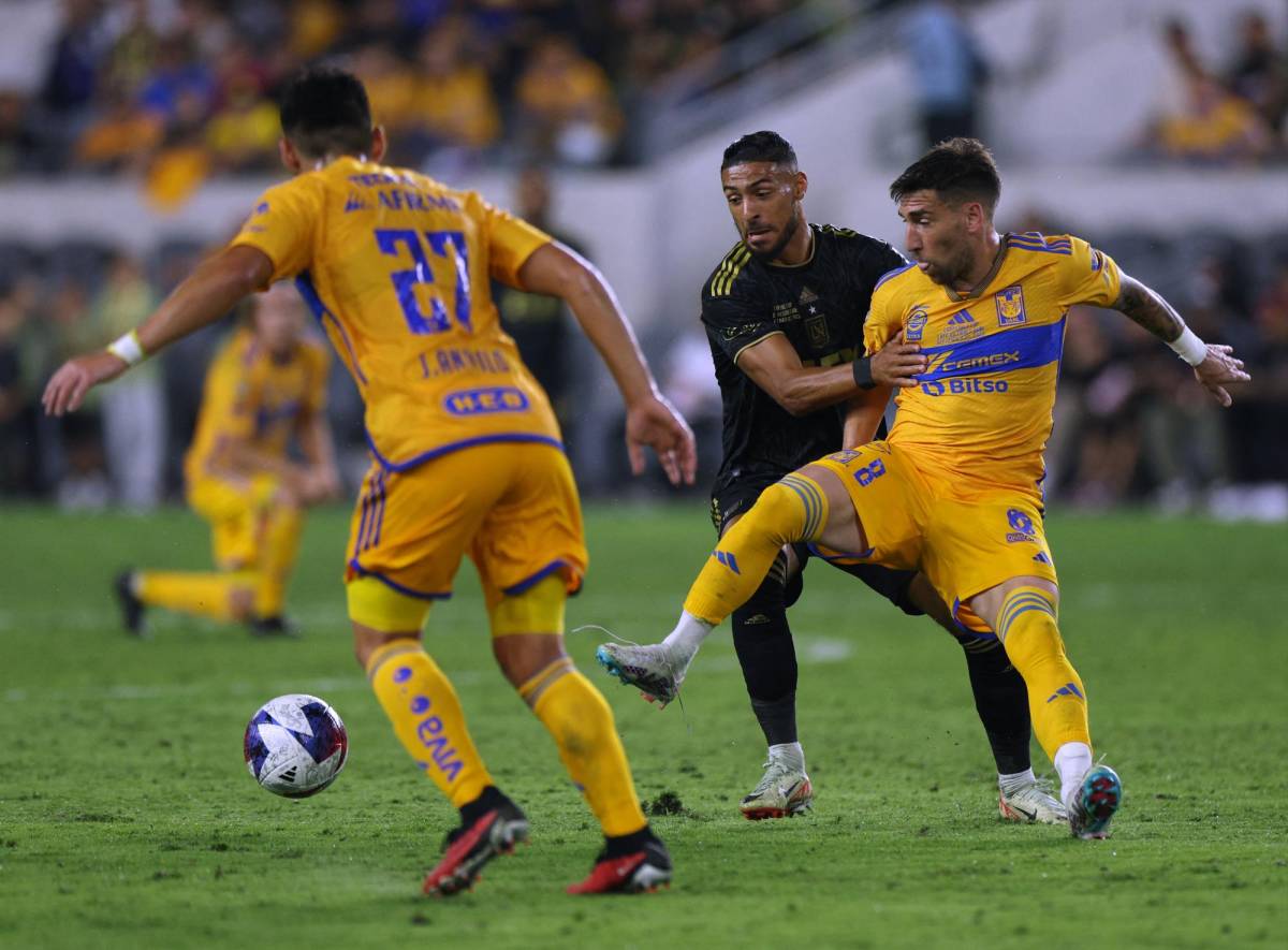 Tigres vence con drama al LAFC y deja sin trofeo de Campeones Cup al hondureño Denil Maldonado