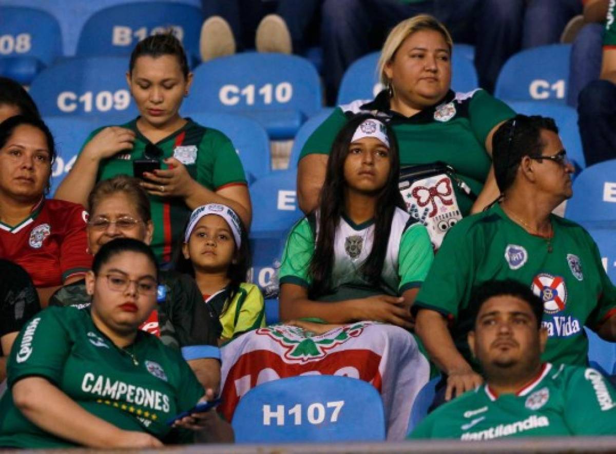 Bellas chicas y gratas sensaciones: ambientazo en el Marathón vs Santos Laguna