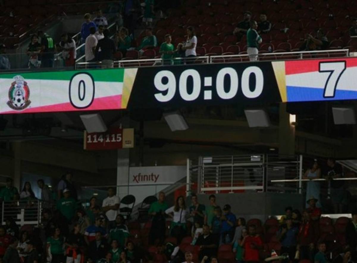 El amargo recuerdo de los mexicanos de la goleada 7-0 ante Chile