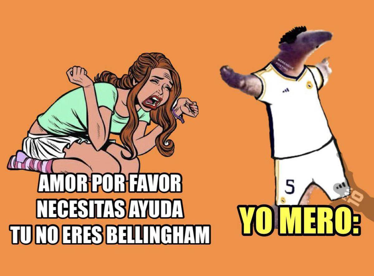 Bellingham es protagonista: los memes se burlan del Barcelona luego de caer ante Real Madrid en el Clásico