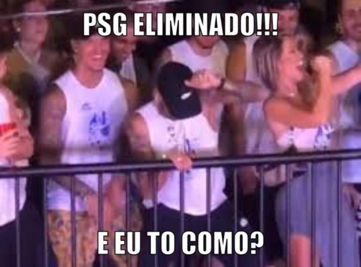 Los memes 'trituran' a Neymar y al PSG tras ser eliminados de la Champions por el United