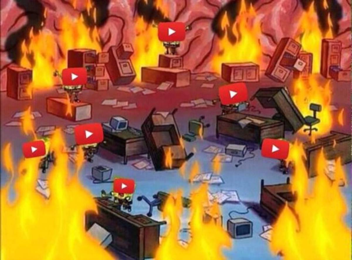 Los imperdibles memes que dejó la caída mundial de YouTube