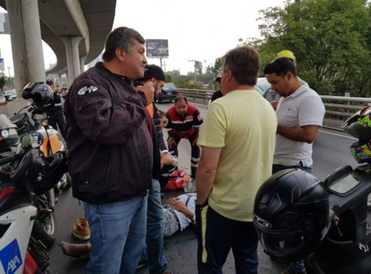 FOTOS: El susto que se llevó Miguel 'El Piojo' Herrera tras accidente de tránsito en México