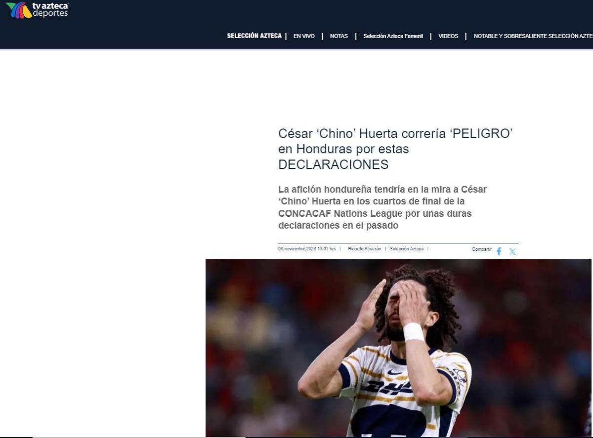 Chino Huerta, Oswaldo Sánchez, arbitraje y “el Morazán, una pesadilla”: así palpita la prensa mexicana el juego contra Honduras