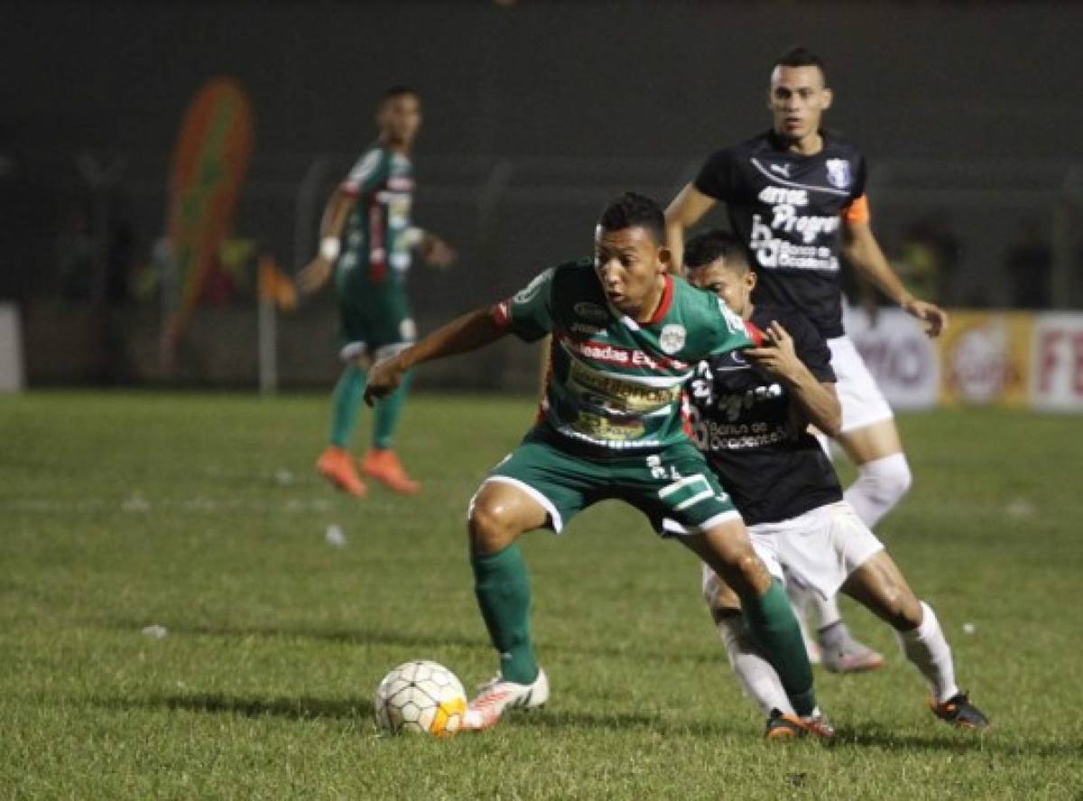 Honduras Progreso y el MarathÃ³n igualaron 0-0, en la dÃ©cima jornada de la Liga Nacional, este sÃ¡bado en el estadio Humberto Micheletti.- 16 Allan Banegas