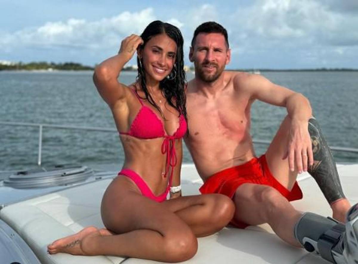 Las nuevas fotos de la espectacular Antonela Roccuzzo y Messi disfrutando del verano en Estados Unidos