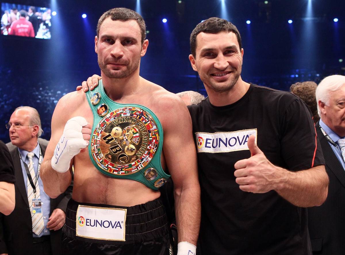 Los hermanos Klitschko, campeones del mundo en boxeo, aparecen en la “lista negra” de Putin