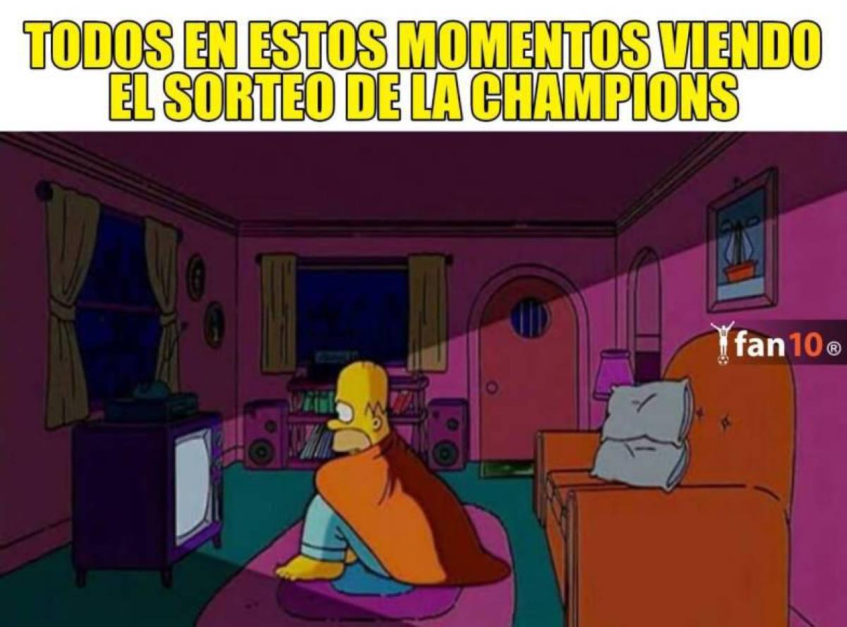 Trituran a Real Madrid y Barcelona: Los jocosos memes de los sorteos de Champions y Europa League