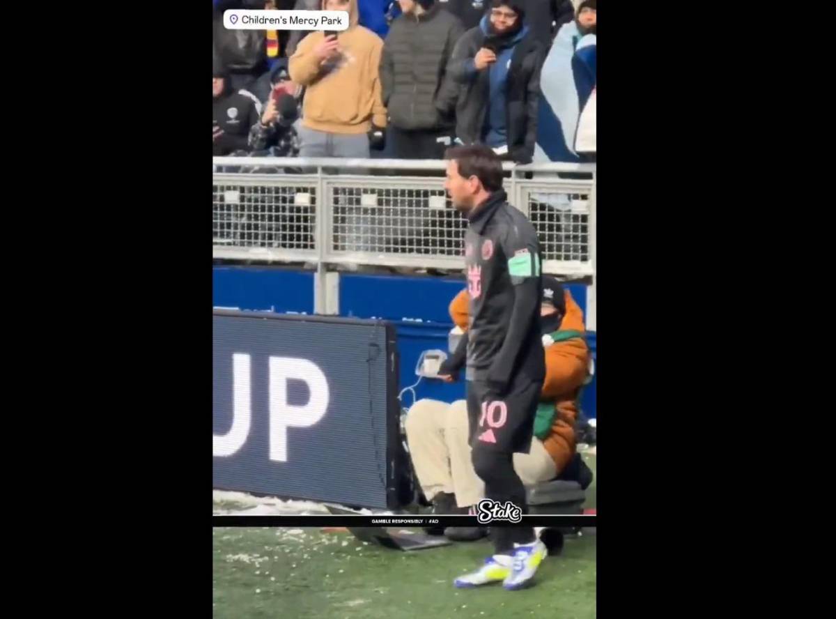 ¡Messi los congeló! La Pulga marcó un golazo y le dio el triunfo al Inter Miami sobre Kansas City en Concacaf Champions Cup