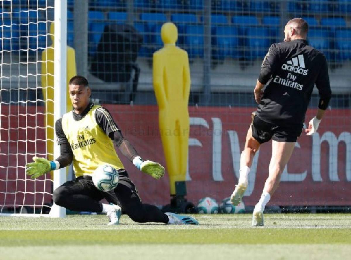 FOTOS: Nuevo integrante, una baja y la 'jugadita' de James en el entrenamiento del Real Madrid  