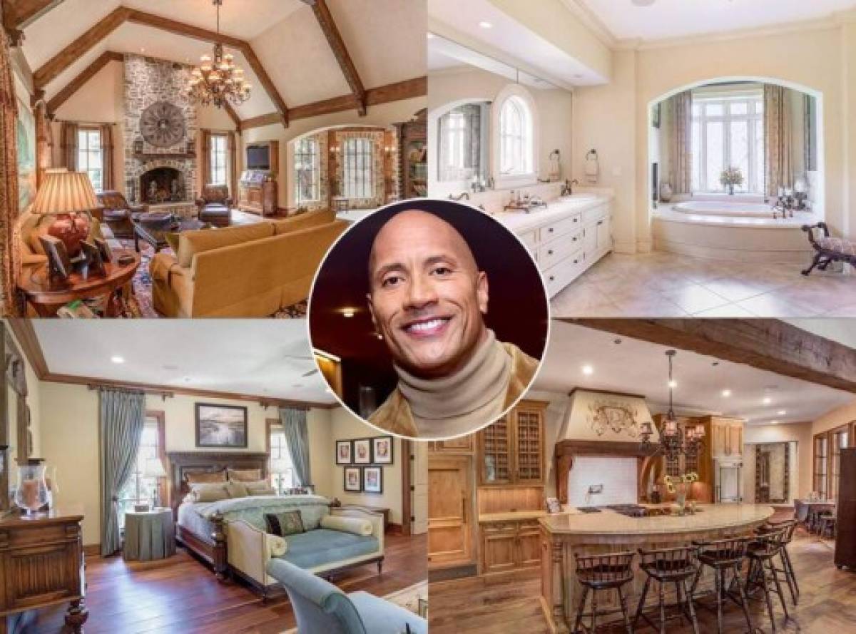 Con una cabaña de 150 años: La espectacular mansión que compró Dwayne Johnson 'La Roca'