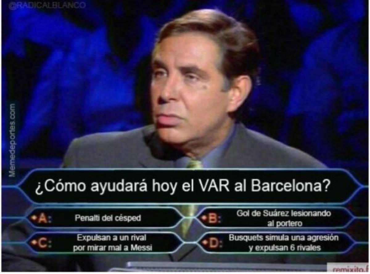 Los humillantes memes del sufrido empate del Barcelona ante el Valencia
