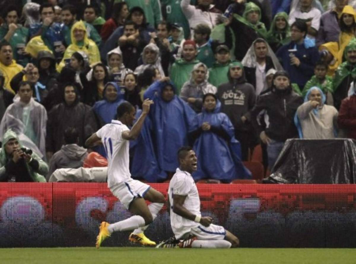 Las imágenes memorables de Honduras en el estadio Azteca