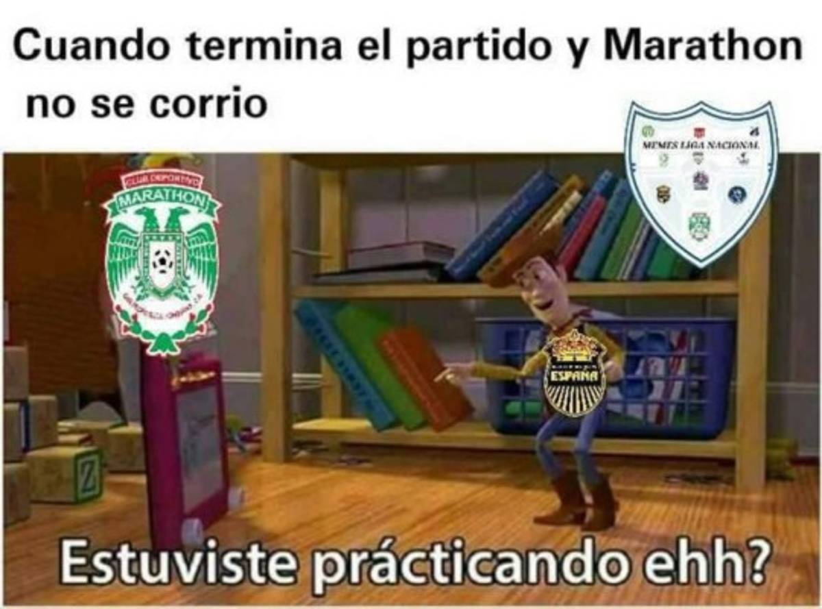 Real España elimina al Marathón y lo acribillan con divertidos memes