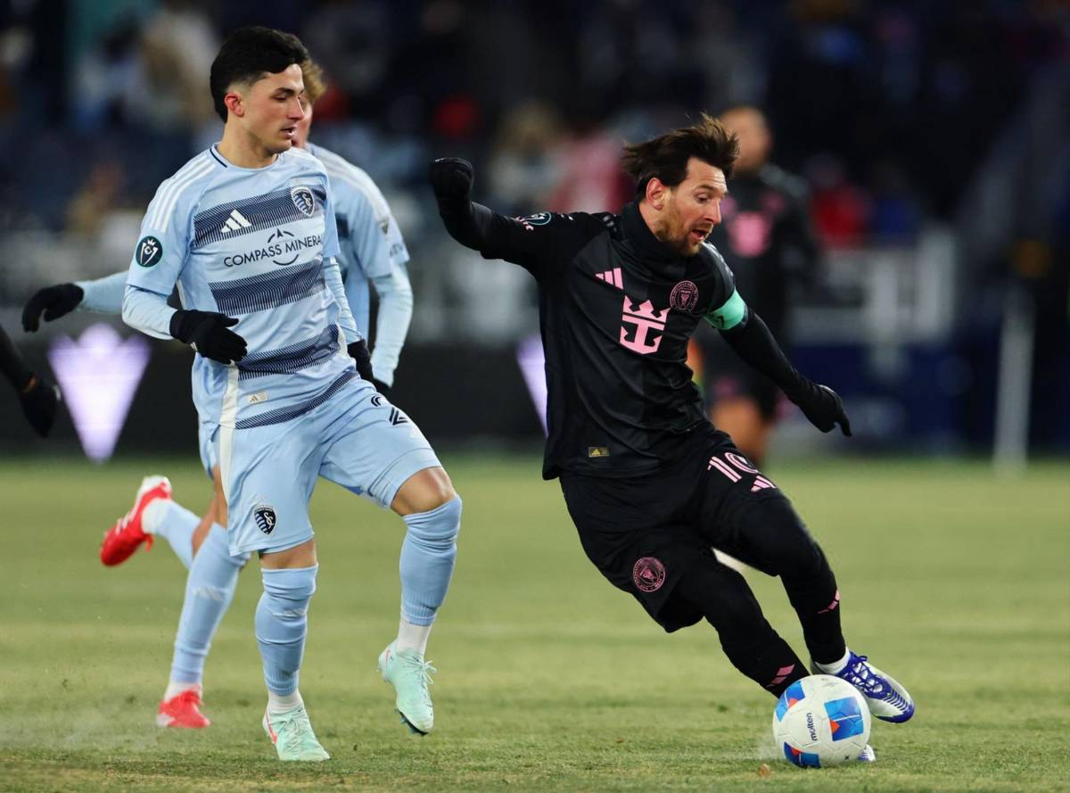 ¡Messi los congeló! La Pulga marcó un golazo y le dio el triunfo al Inter Miami sobre Kansas City en Concacaf Champions Cup