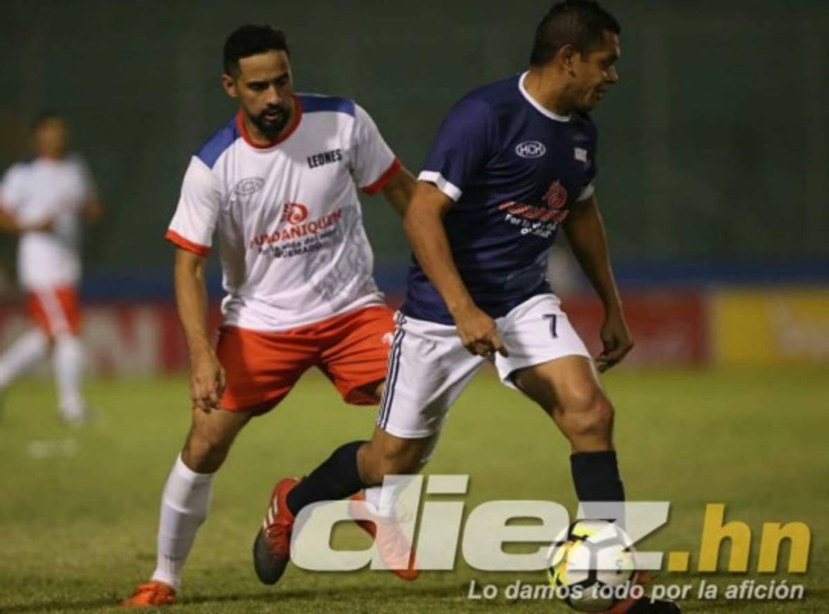 Fotos: El show de las Leyendas de Olimpia y Motagua en el estadio Nacional