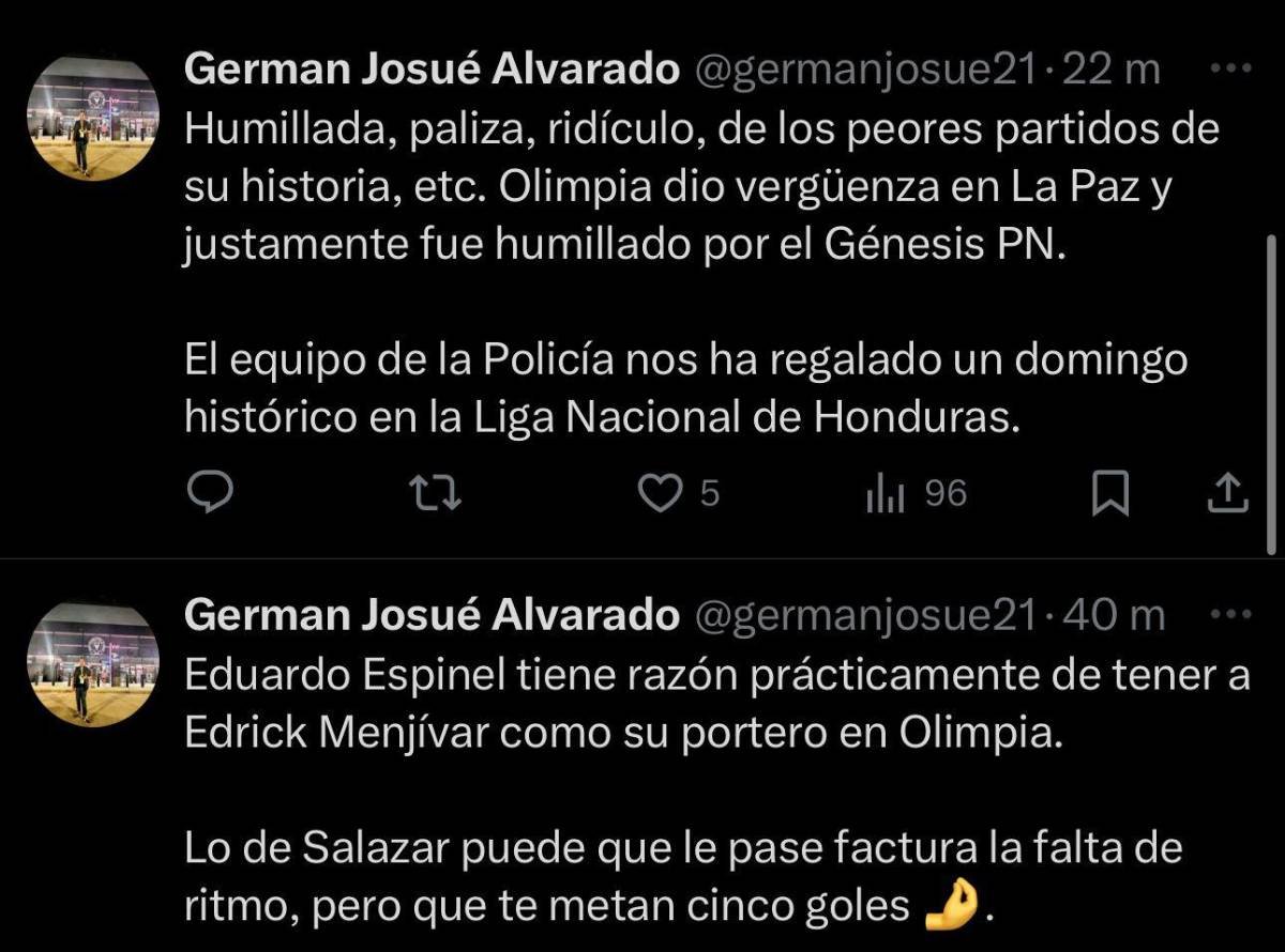 Falta de respeto Humillante: la prensa crítica a los jugadores del Olimpia de Espinel tras recibir goleada histórica por Génesis