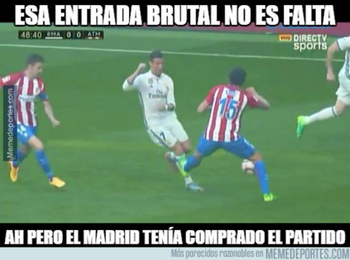 Los memes no perdonan al Madrid tras empate ante Atlético; Pepe es protagonista también