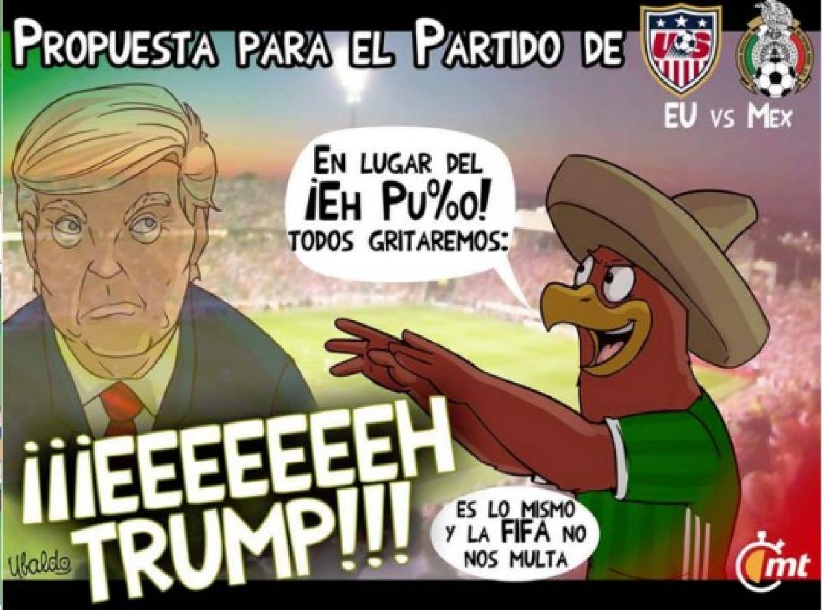 Dedicados a Donald Trump: Los impedibles memes de los mexicanos