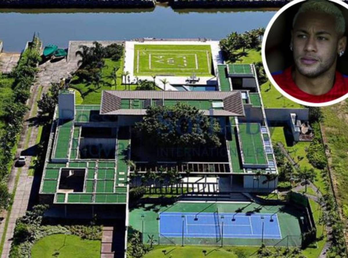 Neymar compra impresionante mansión en Río de Janeiro