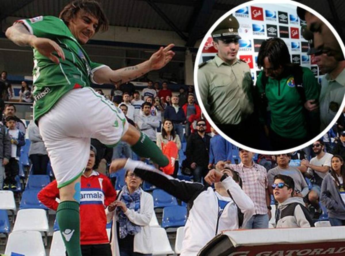 VIDEO: Salvaje agresión de futbolista argentino a un aficionado