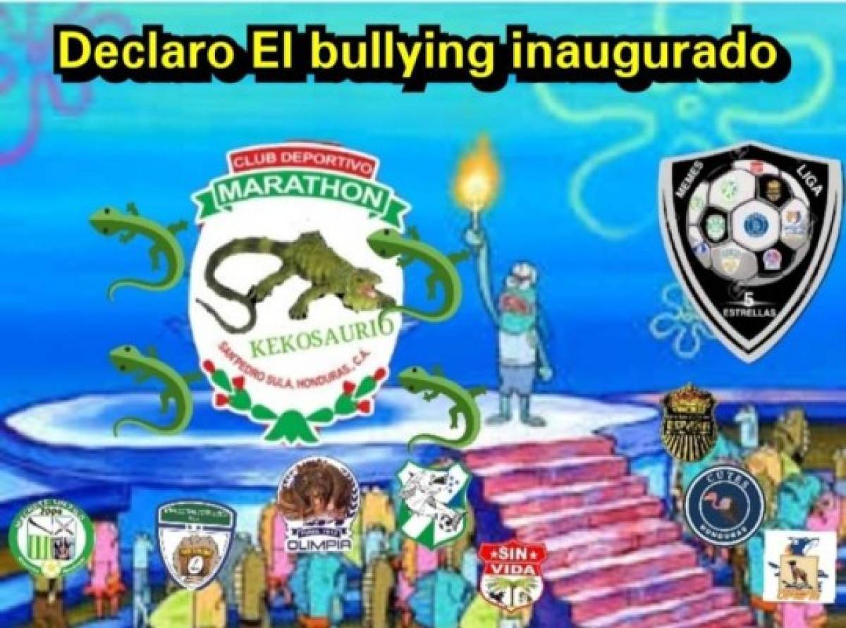 Despiadados memes del inicio de la Liga Nacional y hacen pedazos al Olimpia y Motagua