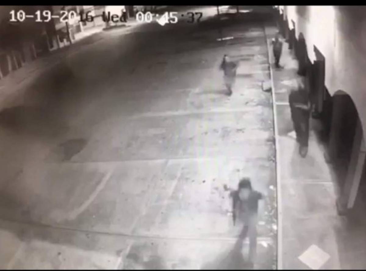 Revelan video de los cuatro pandilleros que atentaron contra periodista de TVC