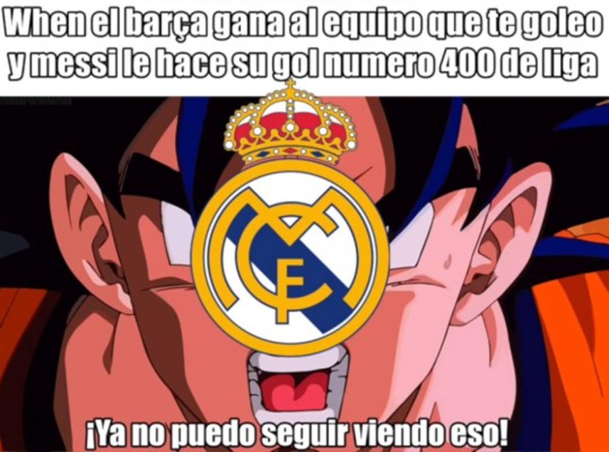 Los memes destrozan a Cristiano Ronaldo y Real Madrid por el gol 400 de Lionel Messi