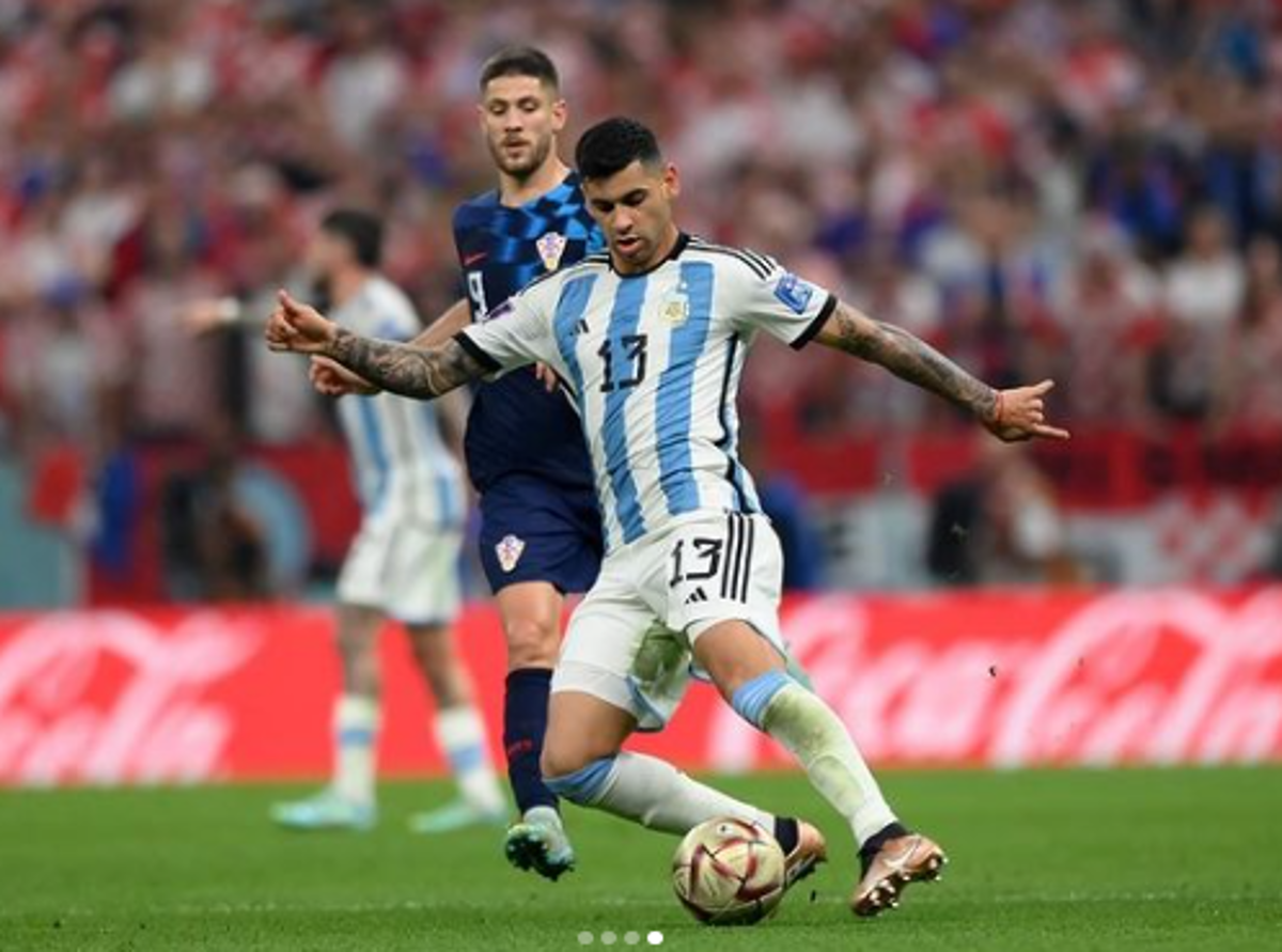 No se lo pueden creer: la reacción de los futbolistas argentinos por jugar la final del Mundial y el mensaje de Di María para Modric