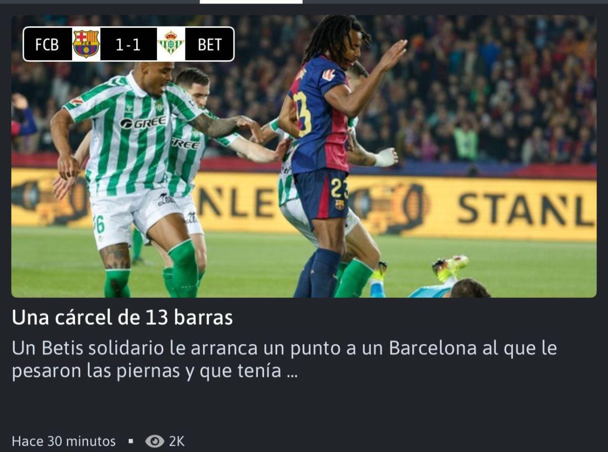 Es parte de la estrategia En Madrid celebran este empate: así reacciona la prensa del Barcelona por dejar LaLiga viva