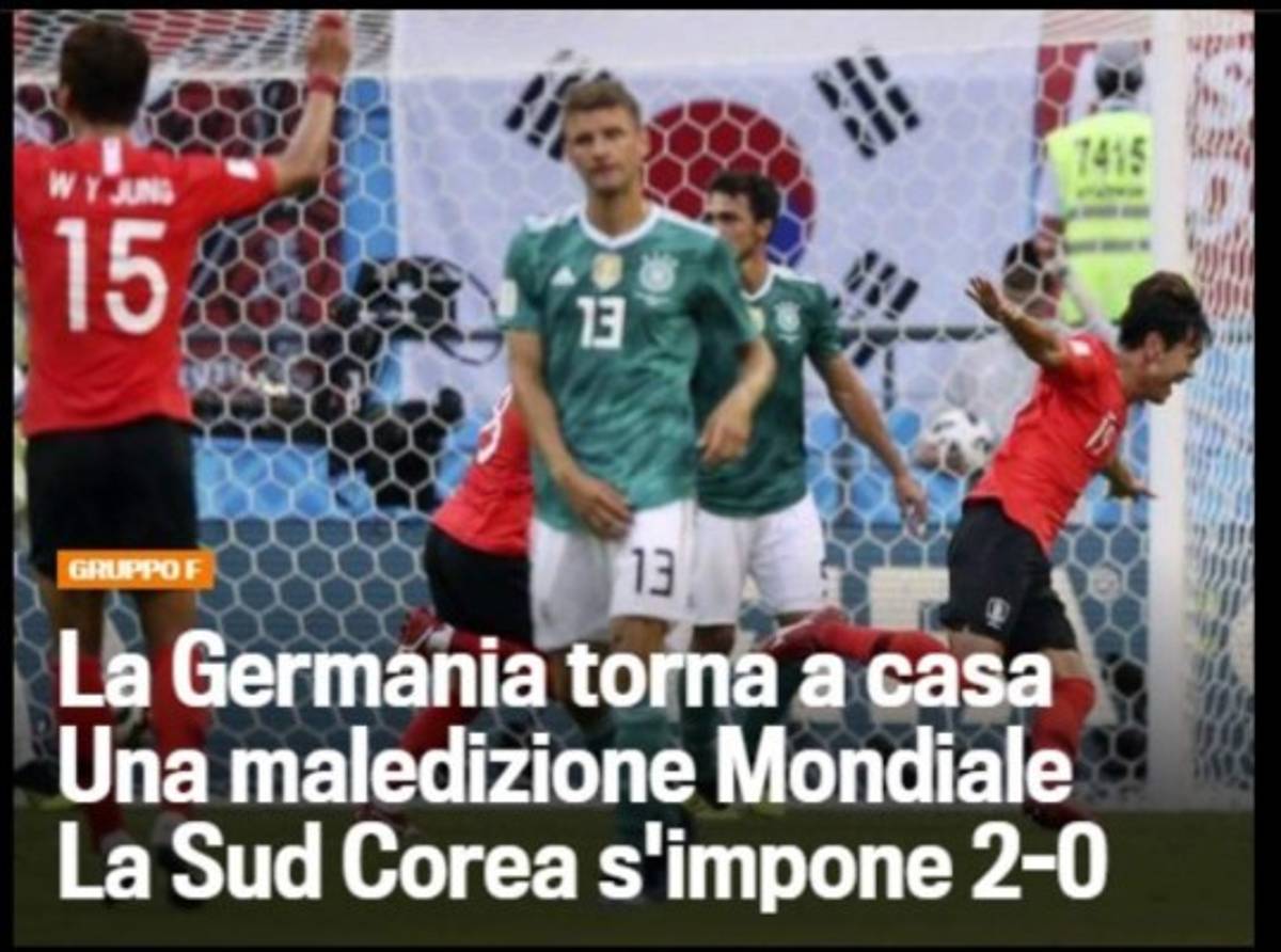 Fiasco y vergüenza: Así reaccionó la prensa alemana tras la histórica eliminación del Mundial