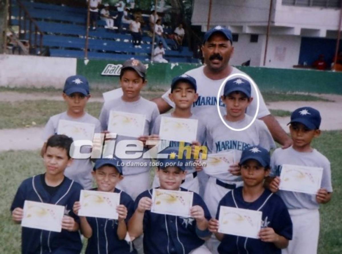 El álbum privado de la estrella del béisbol hondureño Mauricio Dubón