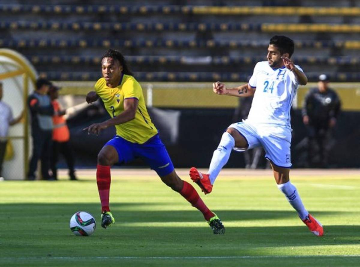 Honduras y las imágenes de la derrota en Ecuador