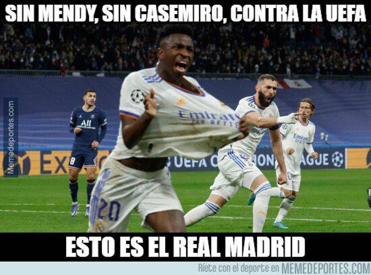 Los otros memes que dejó el Real Madrid-PSG de la Champions donde destrozan a Messi