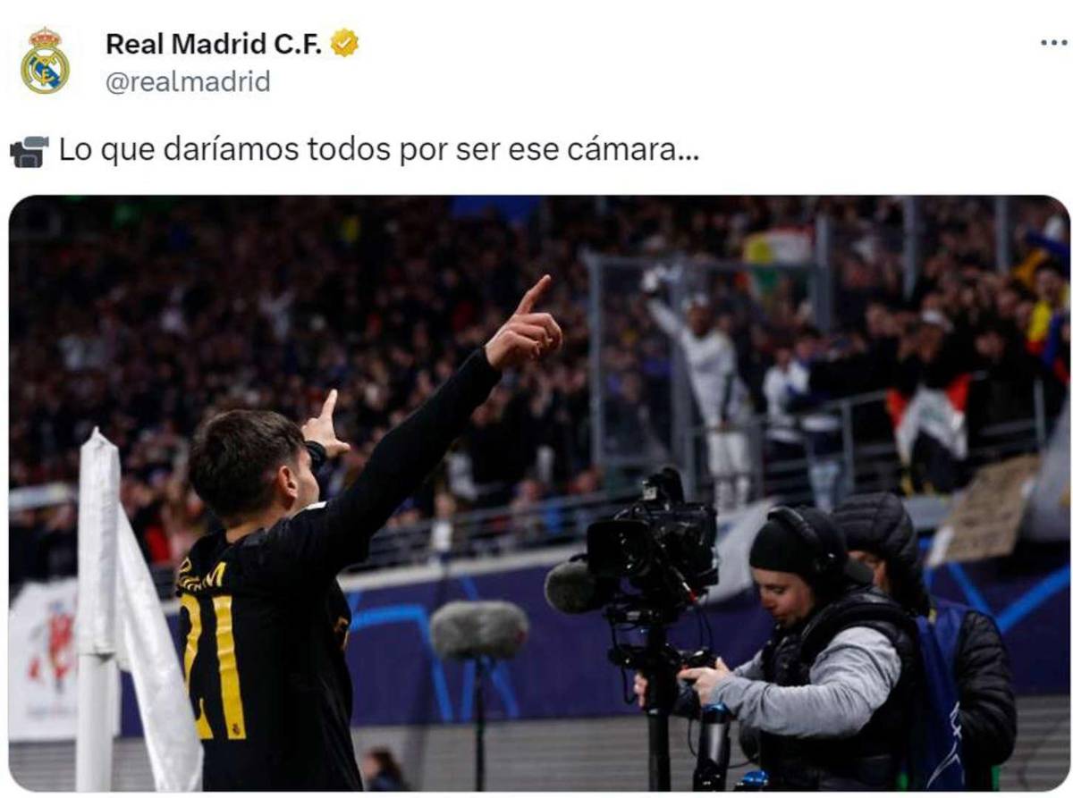 Los memes destrozan al Real Madrid por polémico triunfo ante el Leipzig en la Champions League